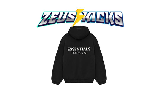 Fear of God Essentials Essential Hoodie – Jet Black: The Ultimate Streetwear Staple