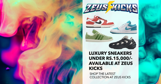 Luxury Sneakers under Rs.15,000/- available at Zeus Kicks