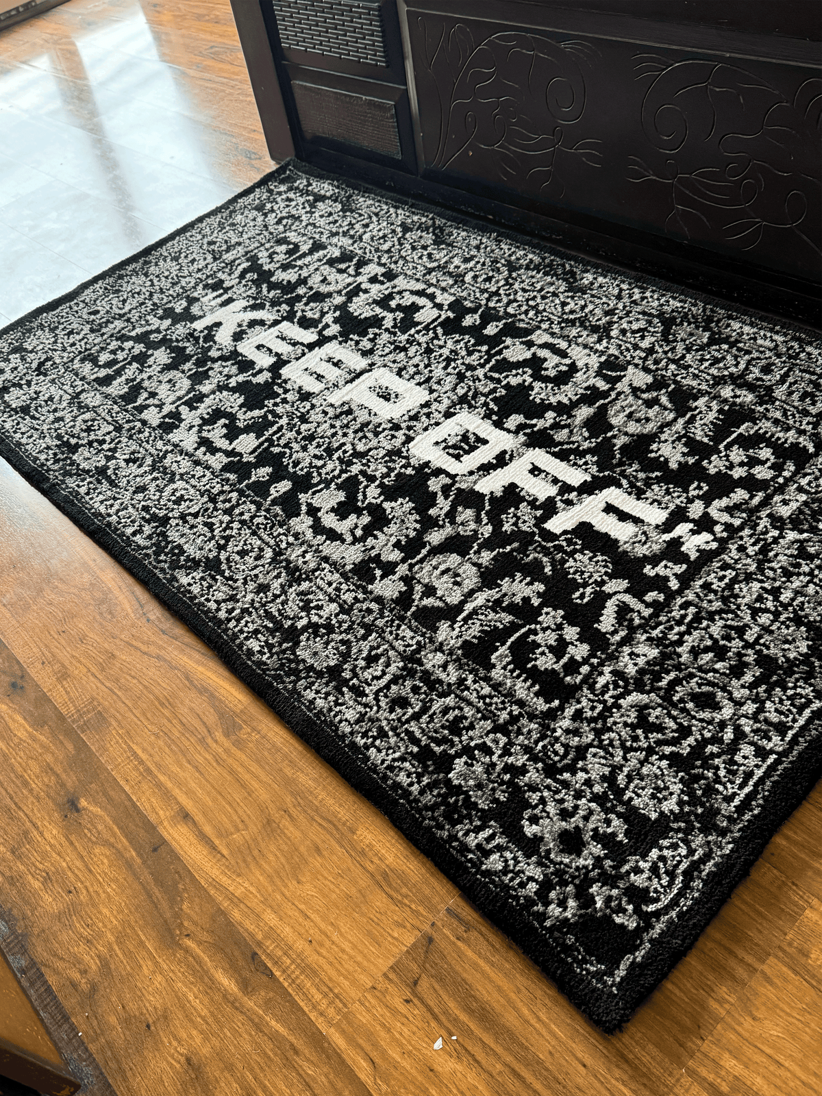 Keep Off Machine Made Custom Rug by THE DRIP CO. RUGS