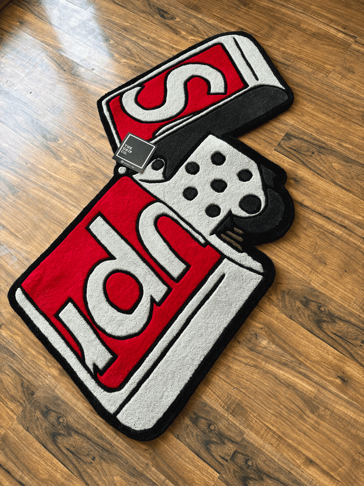 Sup Lighter Hand Tufted Custom Rug by THE DRIP CO. RUGS