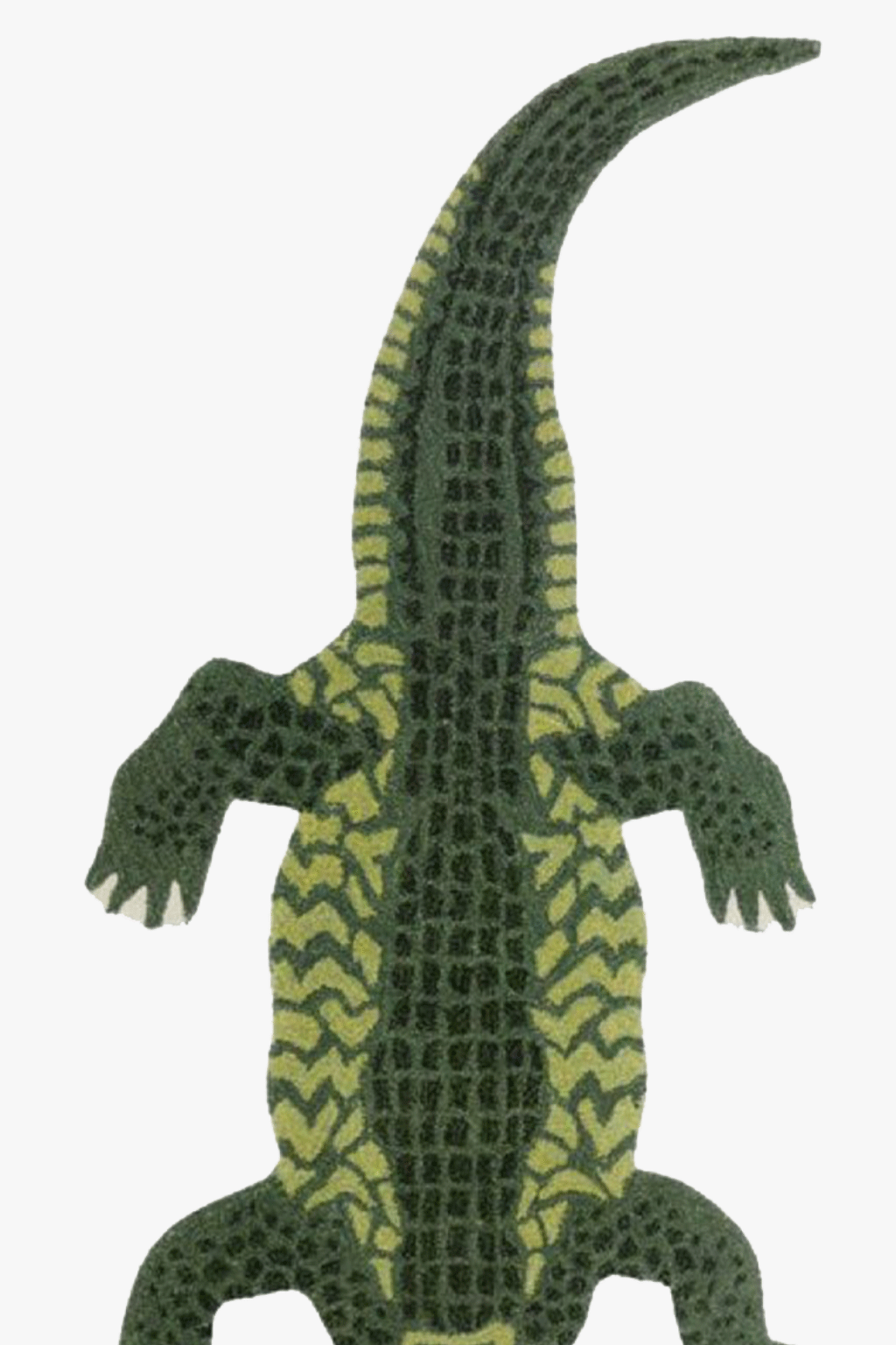 Crocodile flat Custom Rug by THE DRIP CO. RUGS