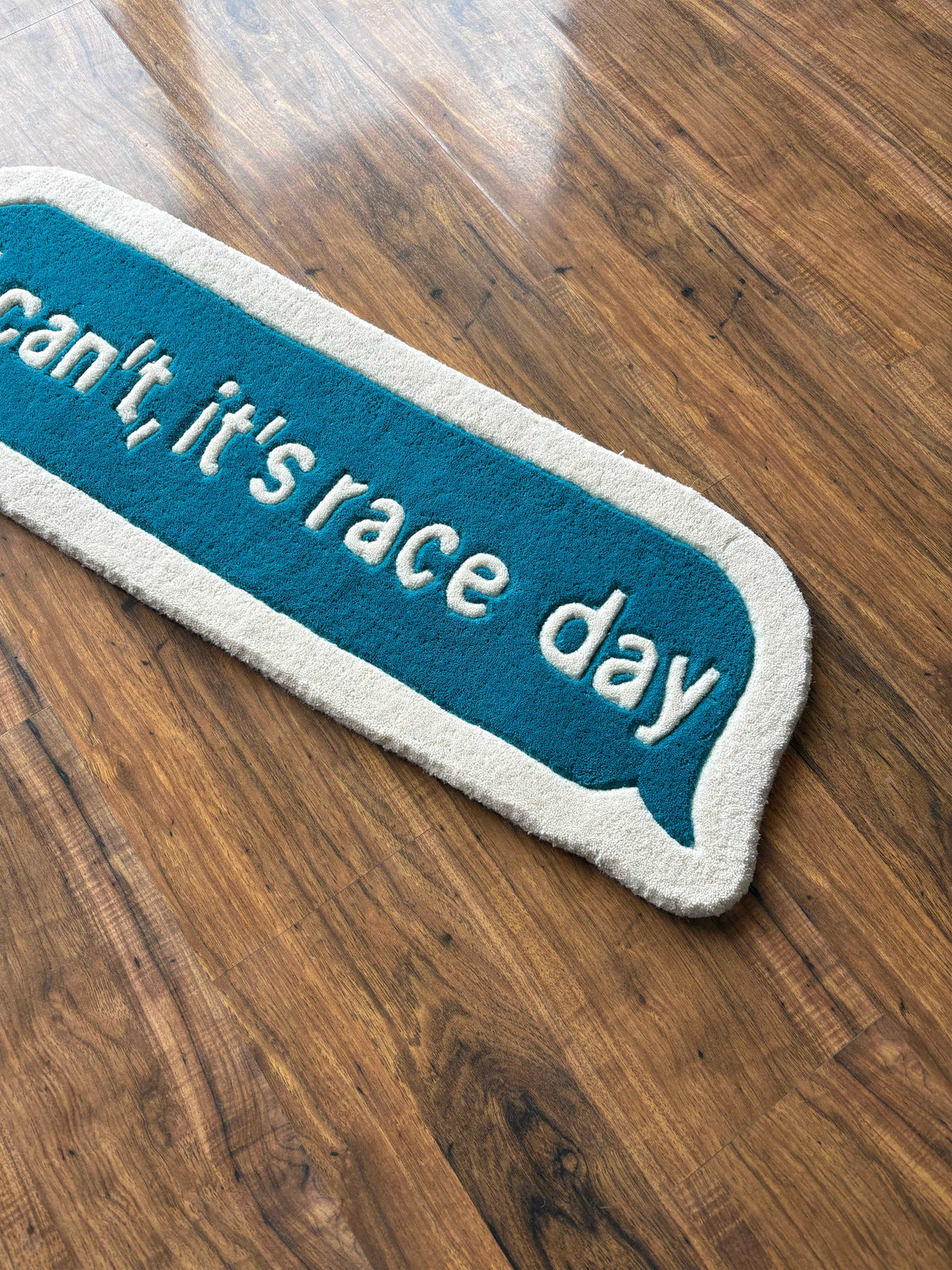 Its Race day F1 Hand tufted Custom Rug by THE DRIP CO. RUGS
