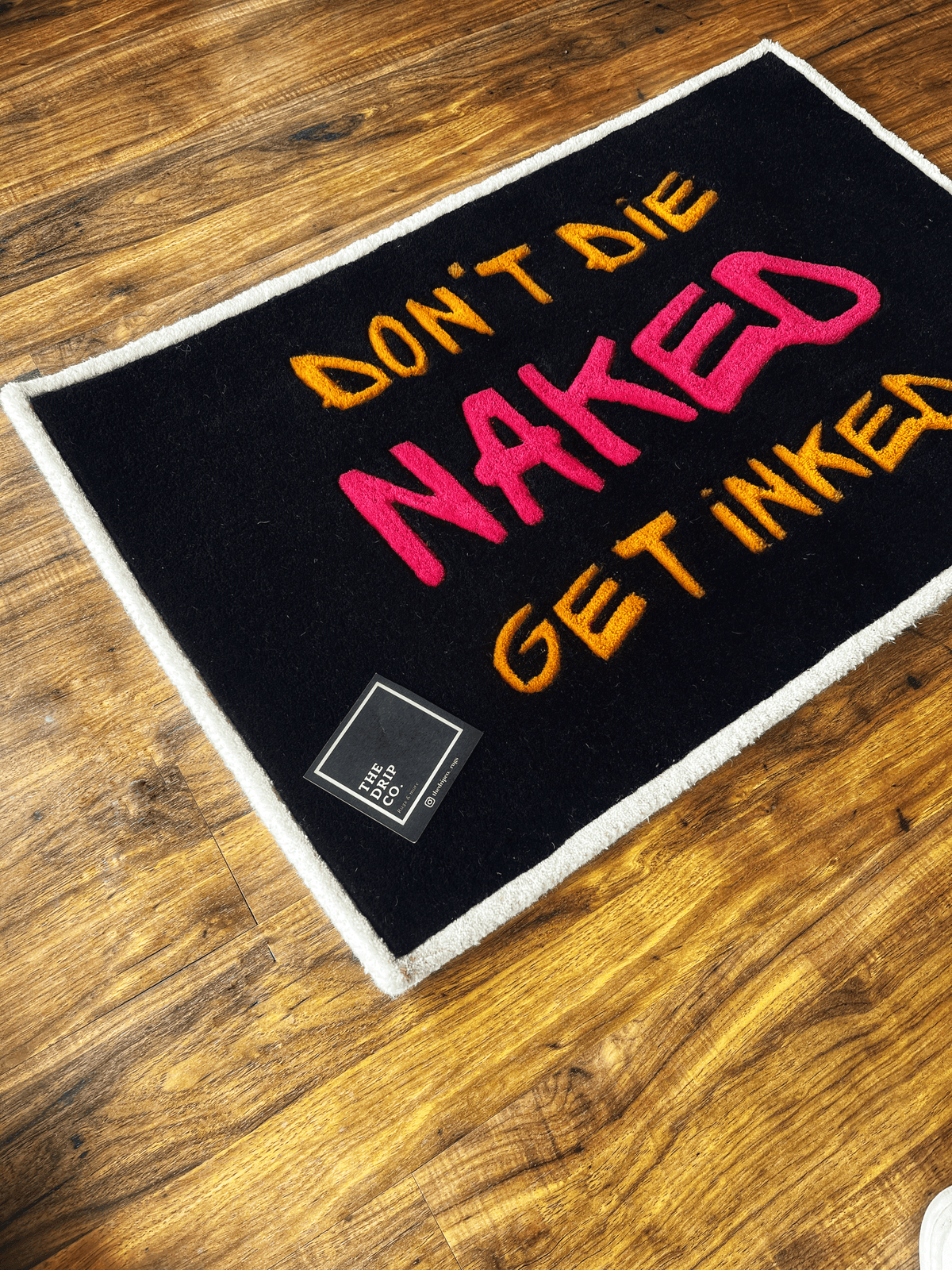 Get Inked Custom Rug by THE DRIP CO. RUGS