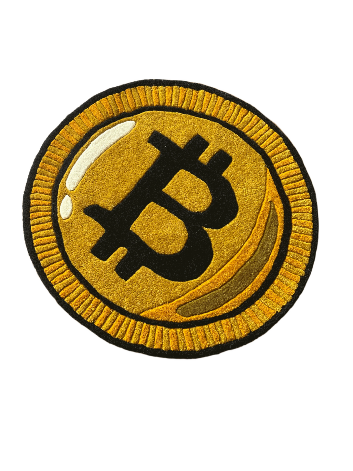 Crypto Currency Hand Tufted Custom Rug by THE DRIP CO. RUGS