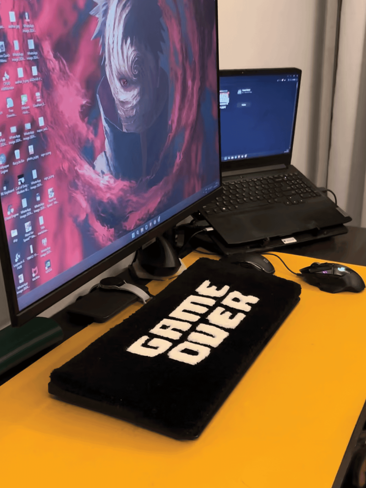 Game over Keyboard Custom Rug by THE DRIP CO. RUGS