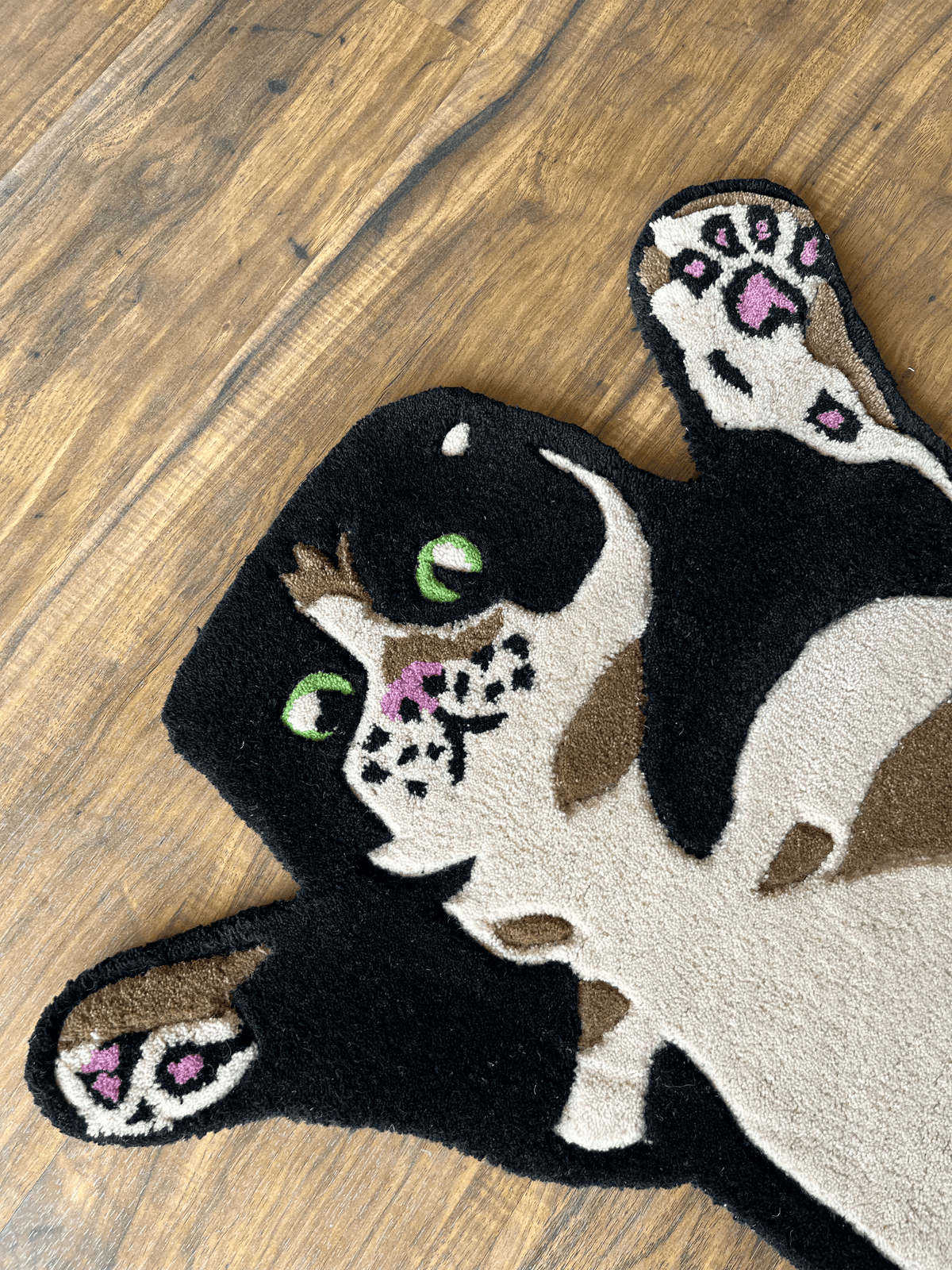 Flat Cat Custom Rug by THE DRIP CO. RUGS