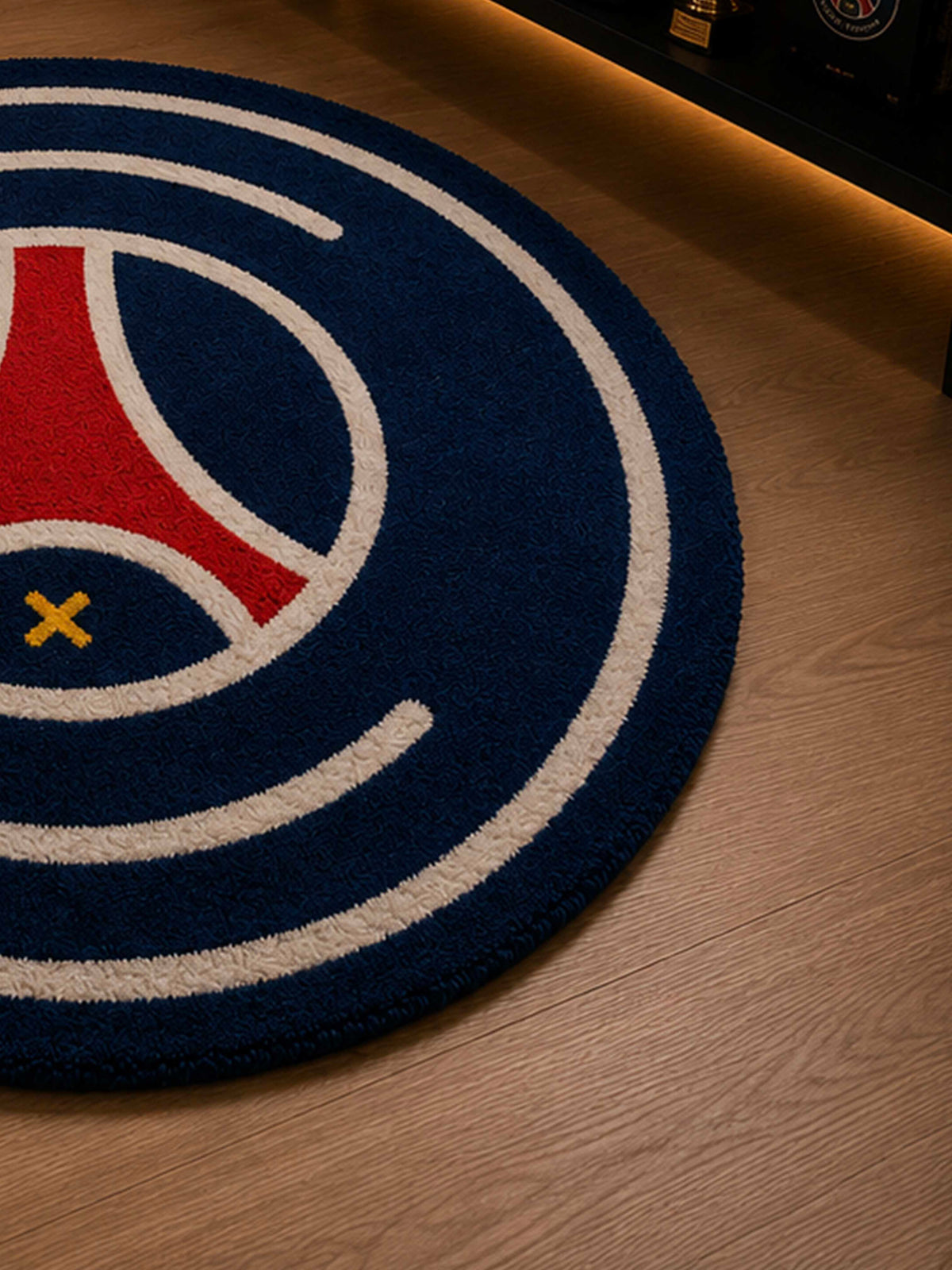 Paris Football hand Tufted Rug by THE DRIP CO. RUGS