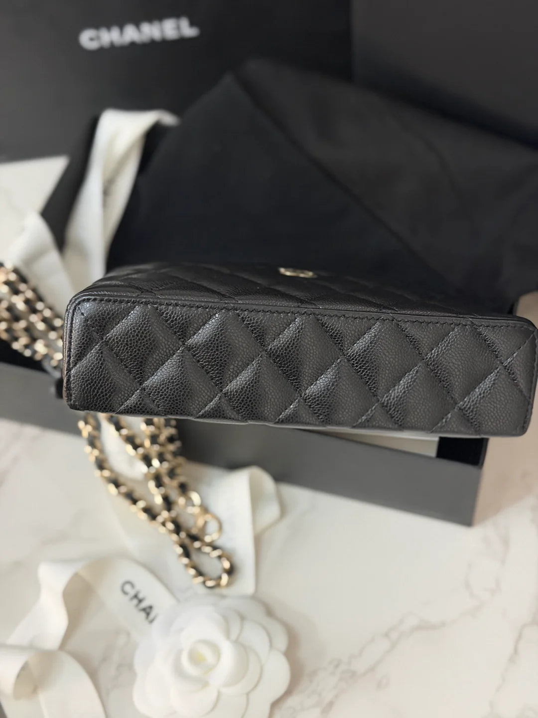 CHANEL Long Vanity – Black Caviar LGHW - Zeuskicks