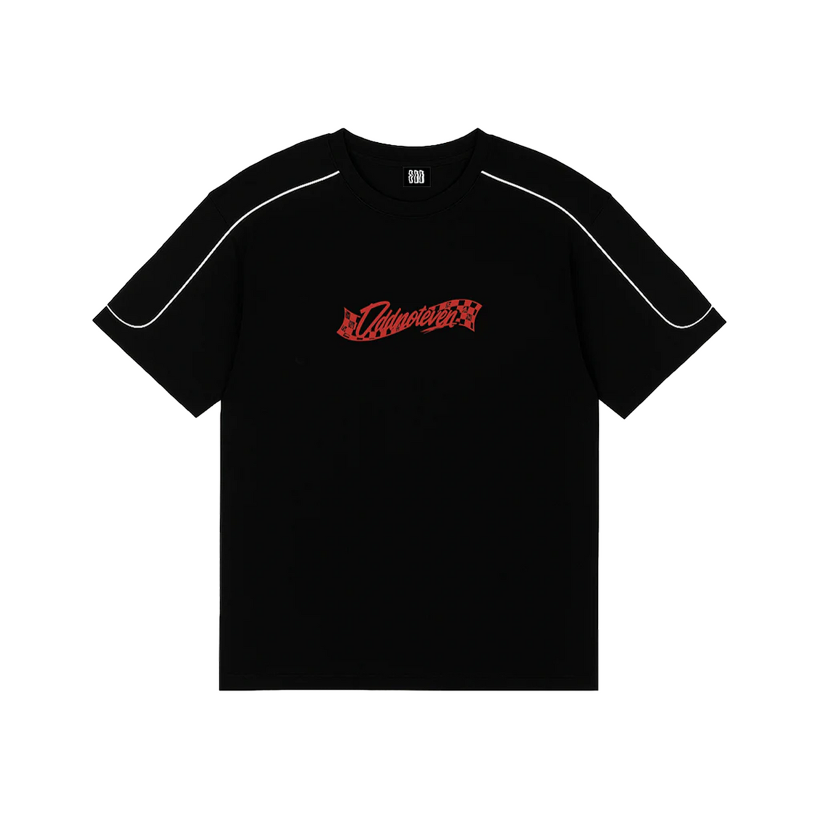 Racer Black Tshirt by oddnoteven