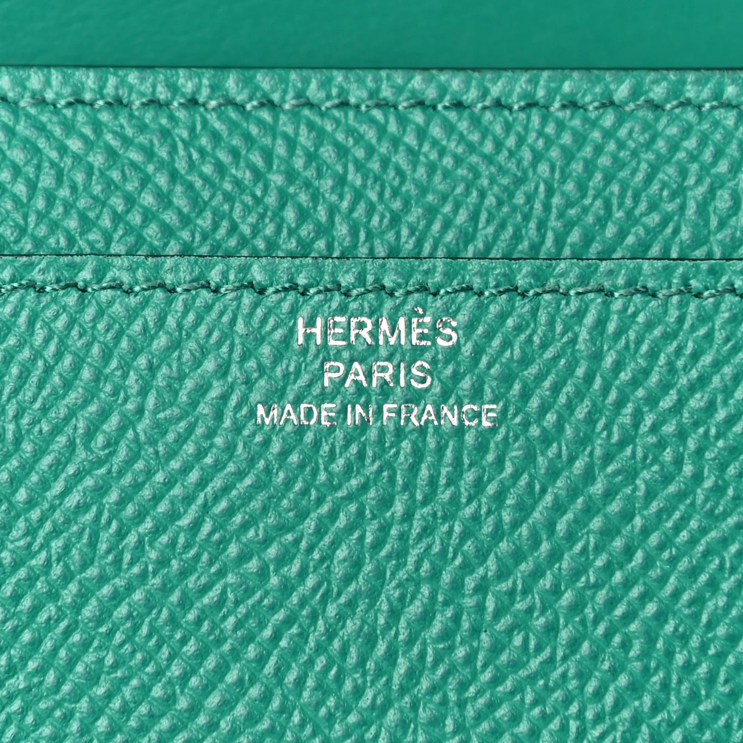 Hermès Constance Long To Go Wallet – Vert Vertigo Epsom Leather