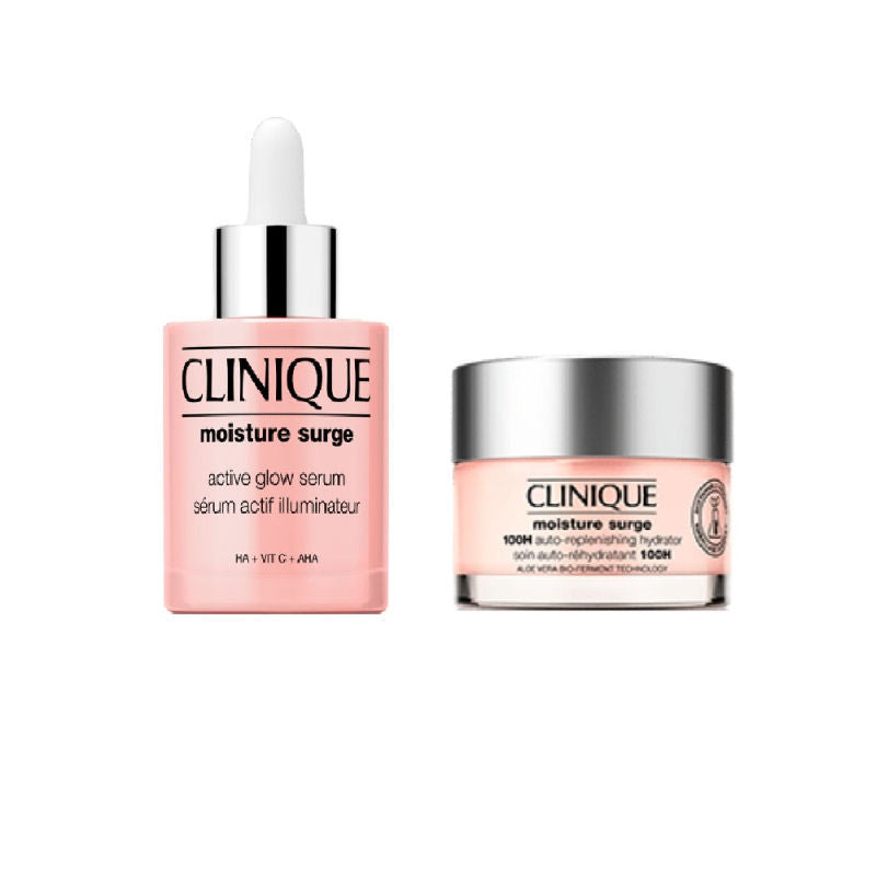 Clinique Moisture Surge Duo (Glow Serum + 100H Moisturiser)