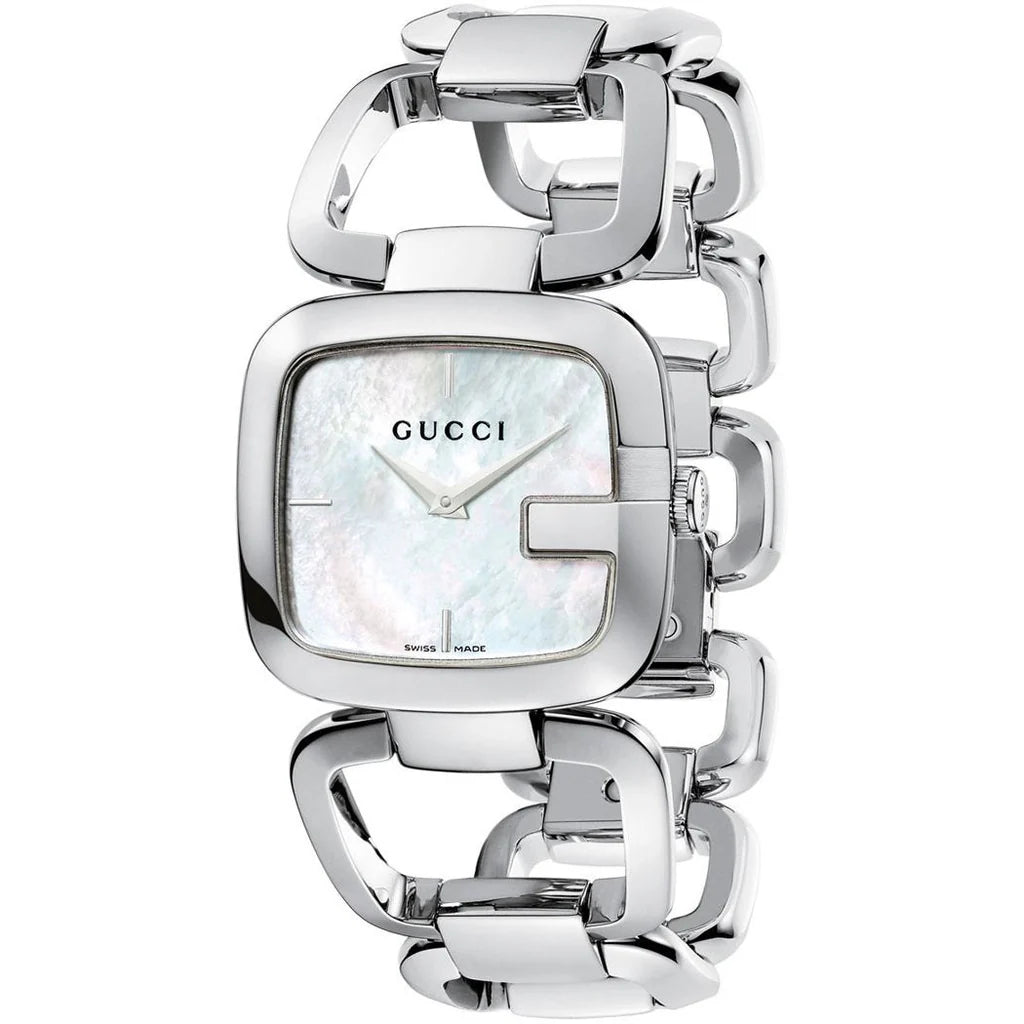 Women’s Gucci YA125404 White Dial Stainless Steel Quartz Watch