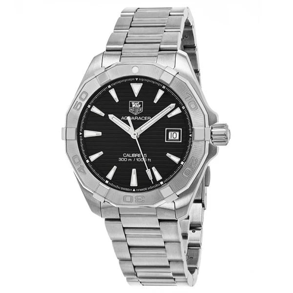 Tag Heuer Aquaracer Men’s Automatic 41mm Black Dial Stainless Steel