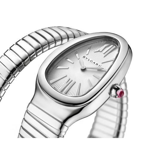 Serpenti Tubogas Steel Single Spiral Watch
