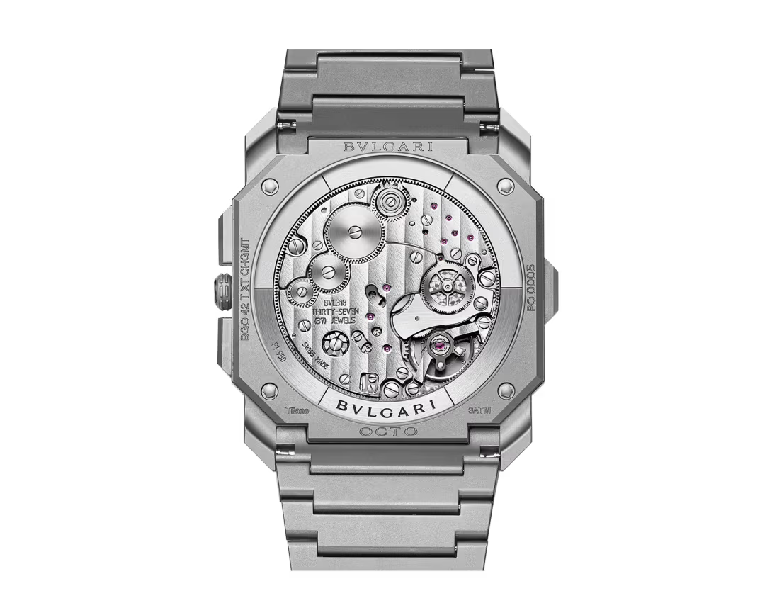 Octo Finissimo Titanium Chrono GMT