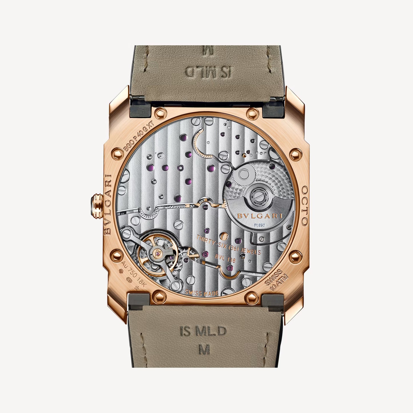 Octo Finissimo Rose Gold Black Automatic