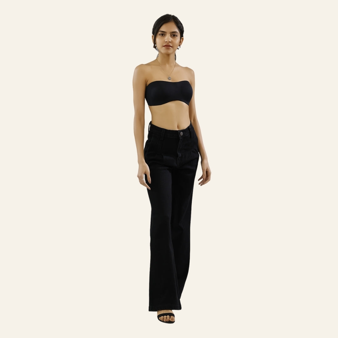 Women's Black Jeans - 1900s Fit by Old Gene