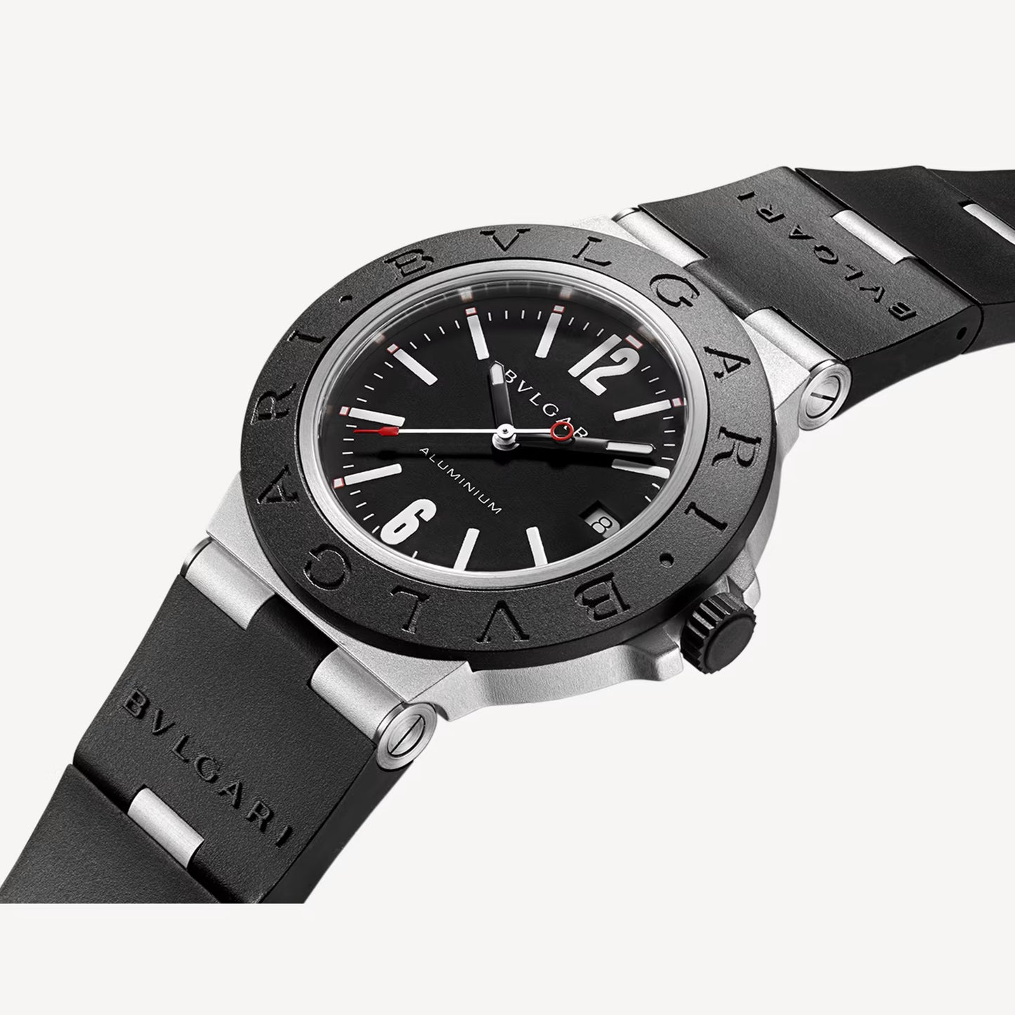 Bvlgari Aluminium Black Automatic Watch