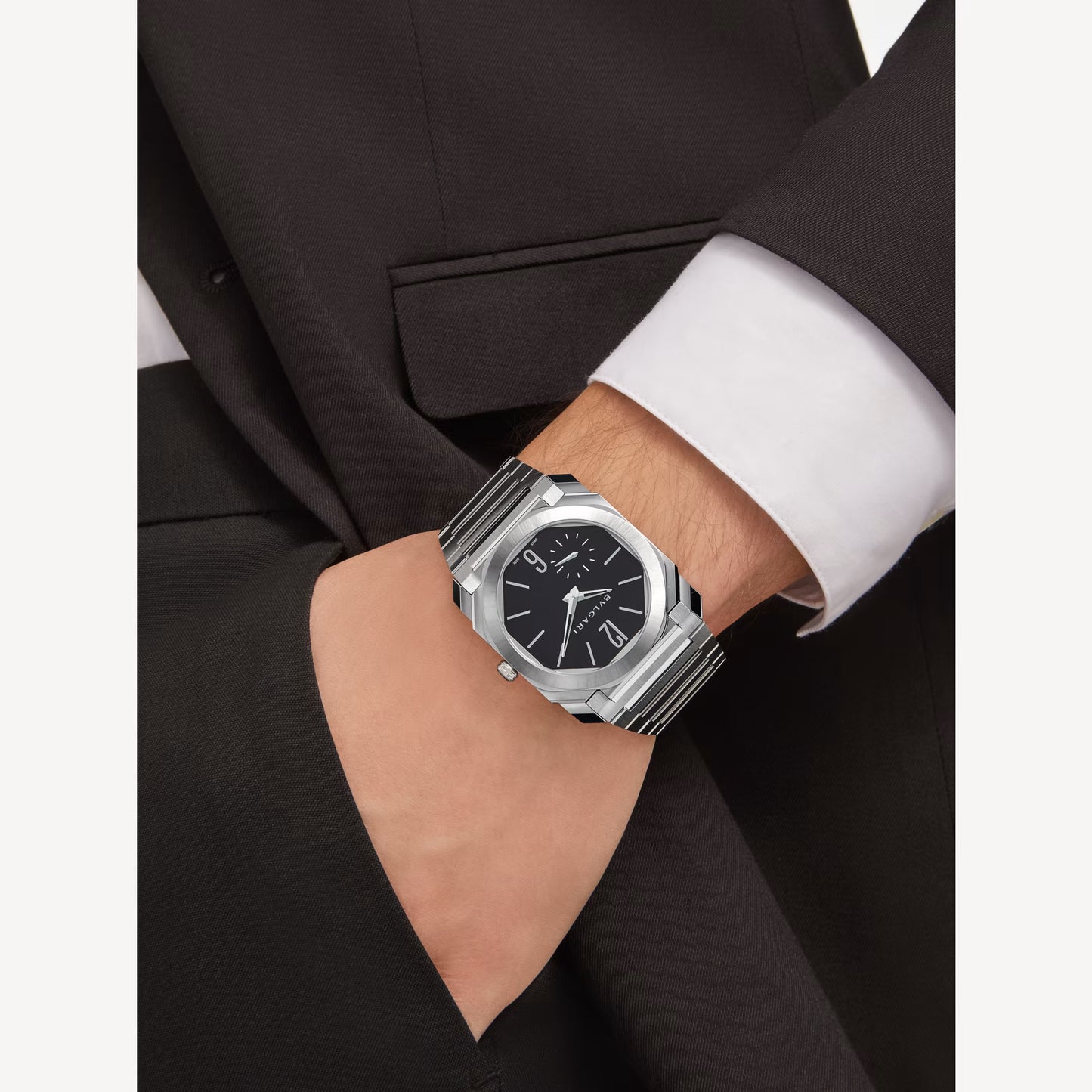 Octo Finissimo Steel Black Automatic