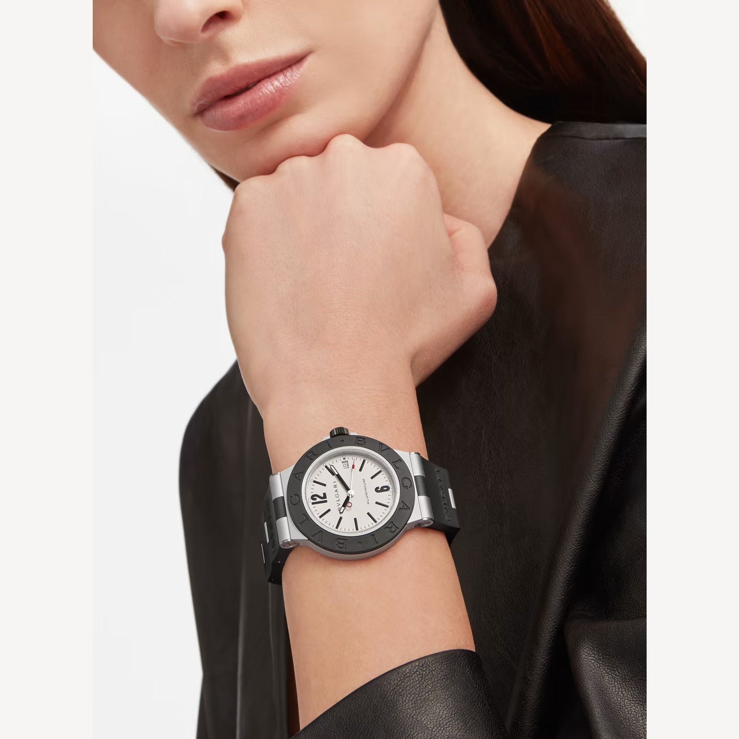 Bvlgari Aluminium Grey Automatic Watch