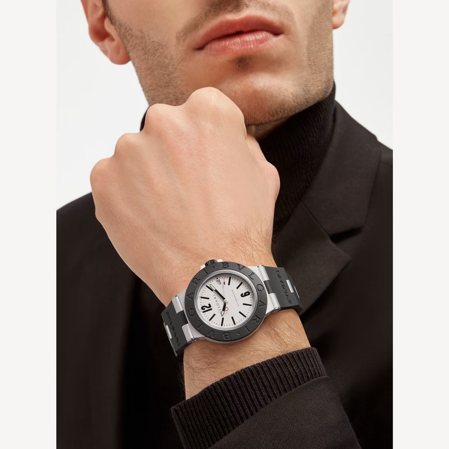Bvlgari Aluminium Grey Automatic Watch