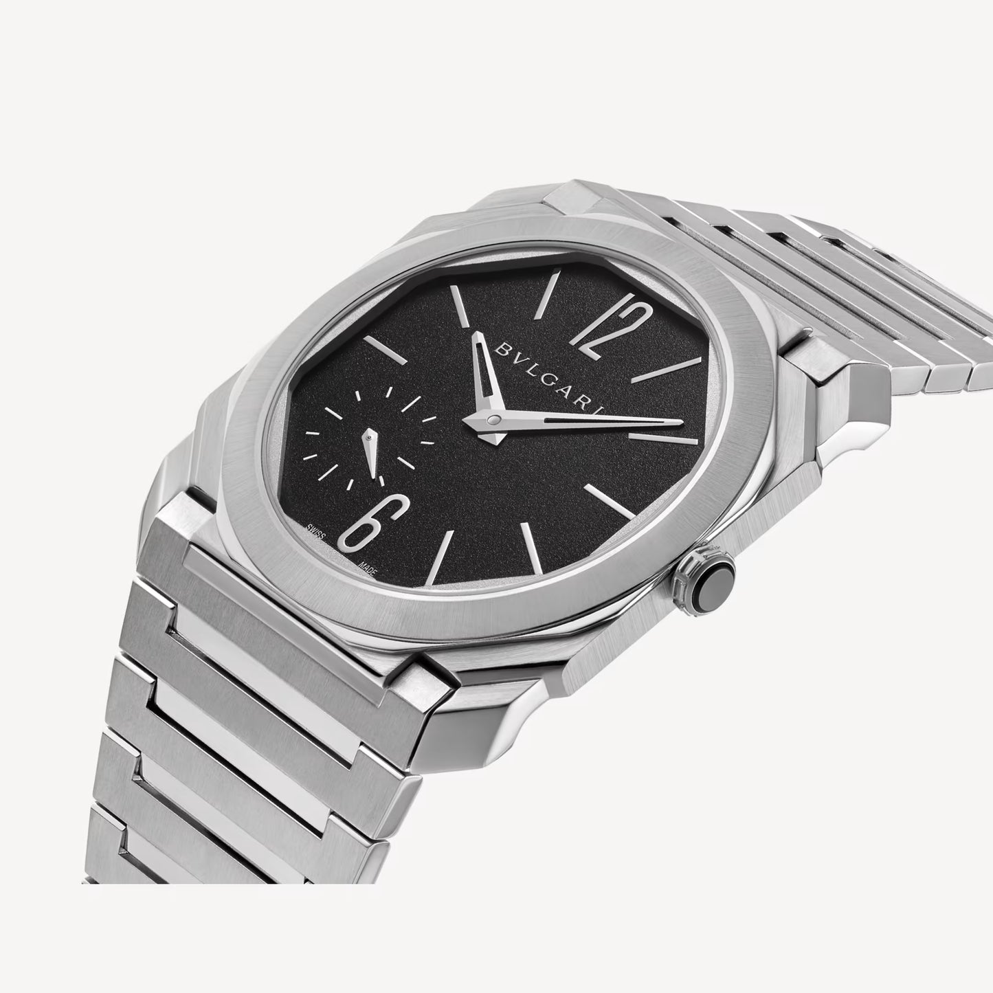 Octo Finissimo Steel Black Automatic
