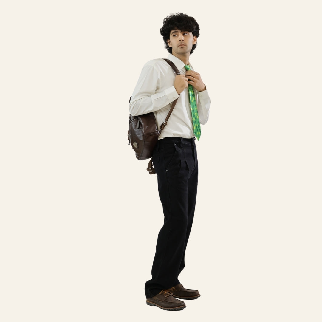 Men's Black Jeans - 1900s Fit by Old Gene
