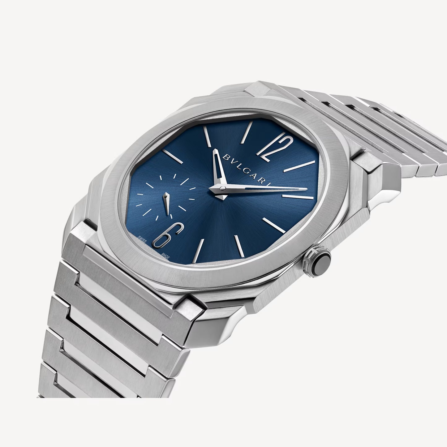 Octo Finissimo Steel Blue Automatic