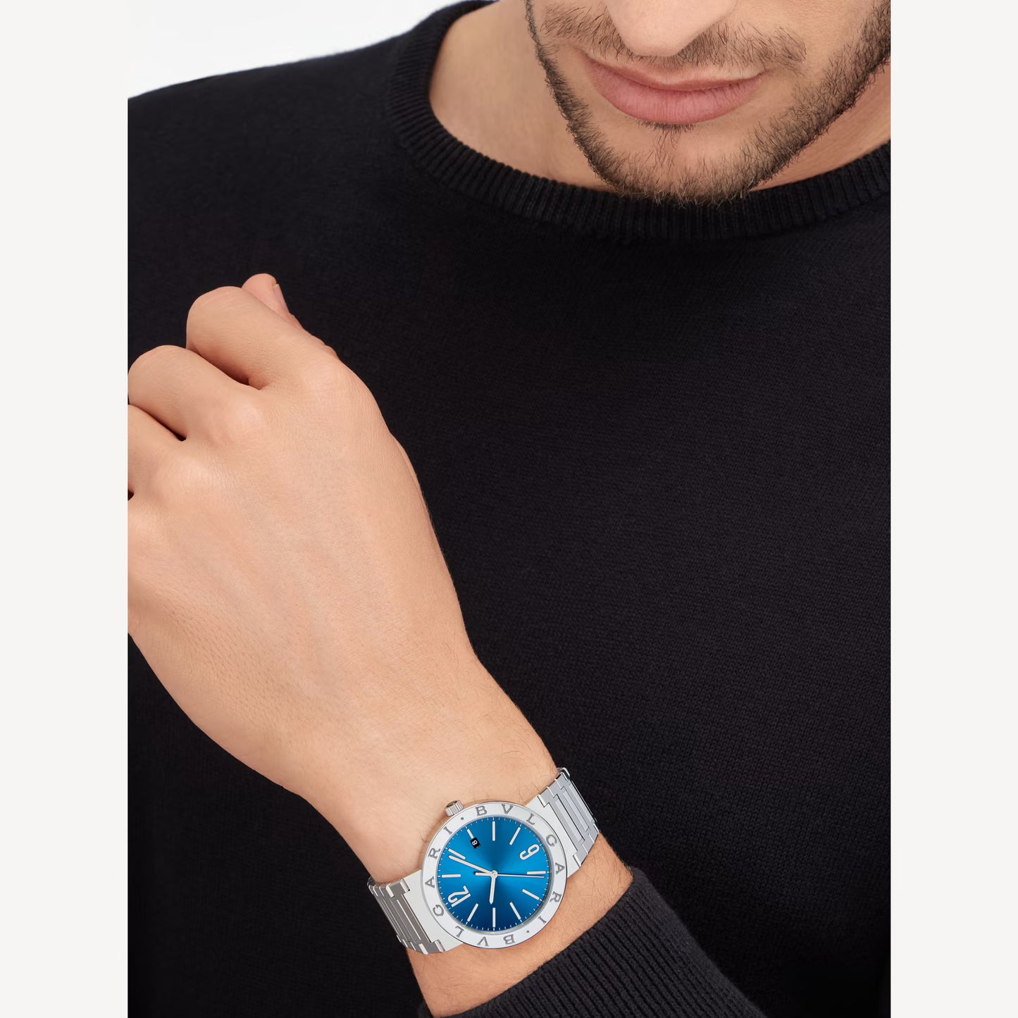 Bvlgari Bvlgari Steel Blue Automatic Watch