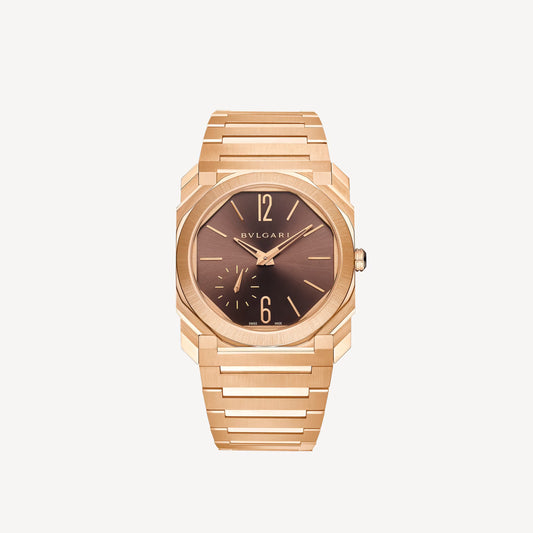 Octo Finissimo Rose Gold Brown Automatic