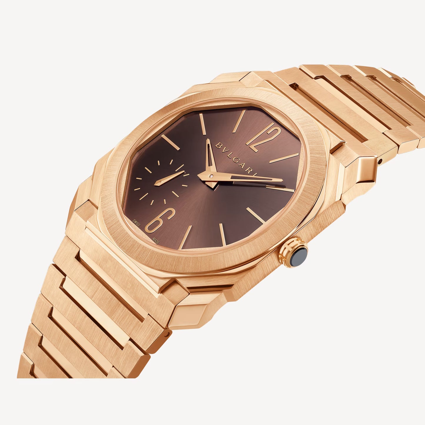 Octo Finissimo Rose Gold Brown Automatic