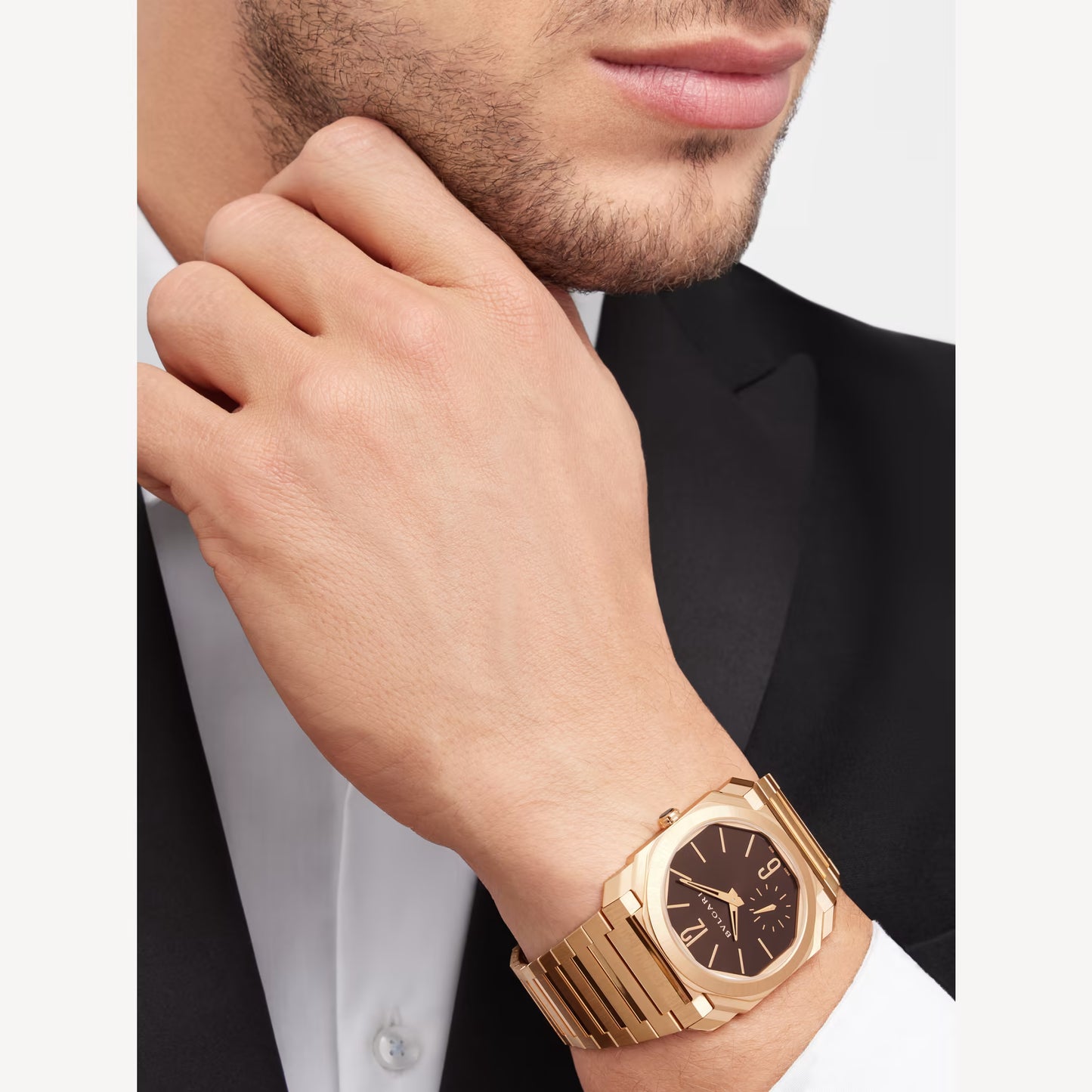 Octo Finissimo Rose Gold Brown Automatic