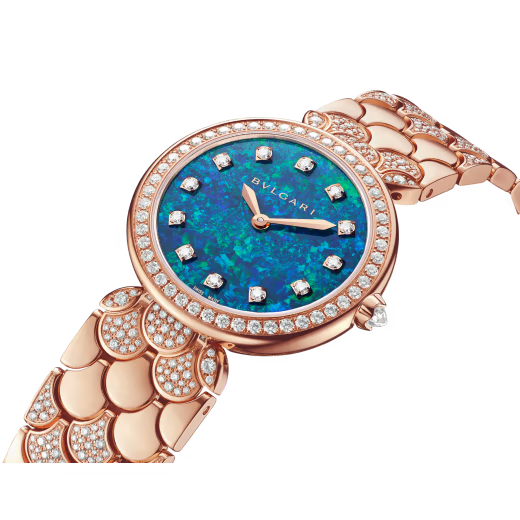 Divas’ Dream Rose Gold Diamond  Watch