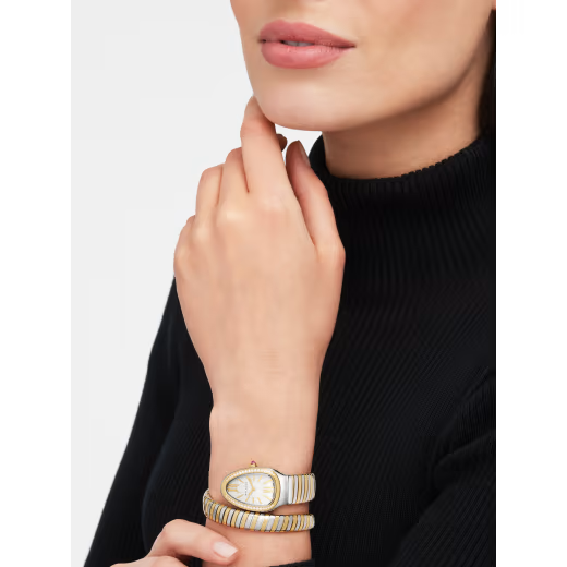 Serpenti Tubogas Yellow Gold Diamond Watch
