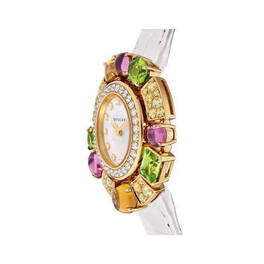 Allegra Rose Gold Gemset MOP Watch