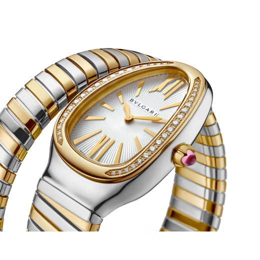 Serpenti Tubogas Yellow Gold Diamond Watch