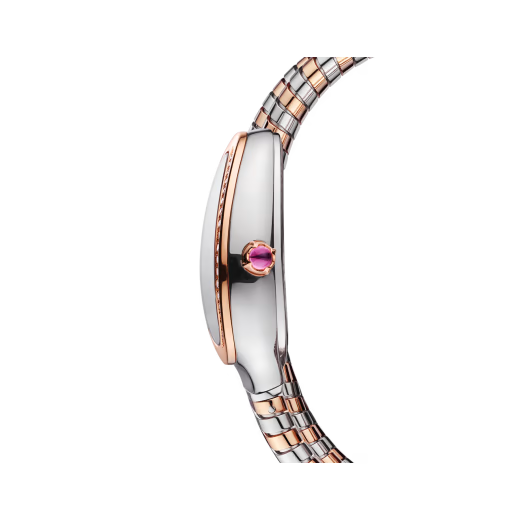 Serpenti Tubogas Rose Gold Diamond Double Spiral