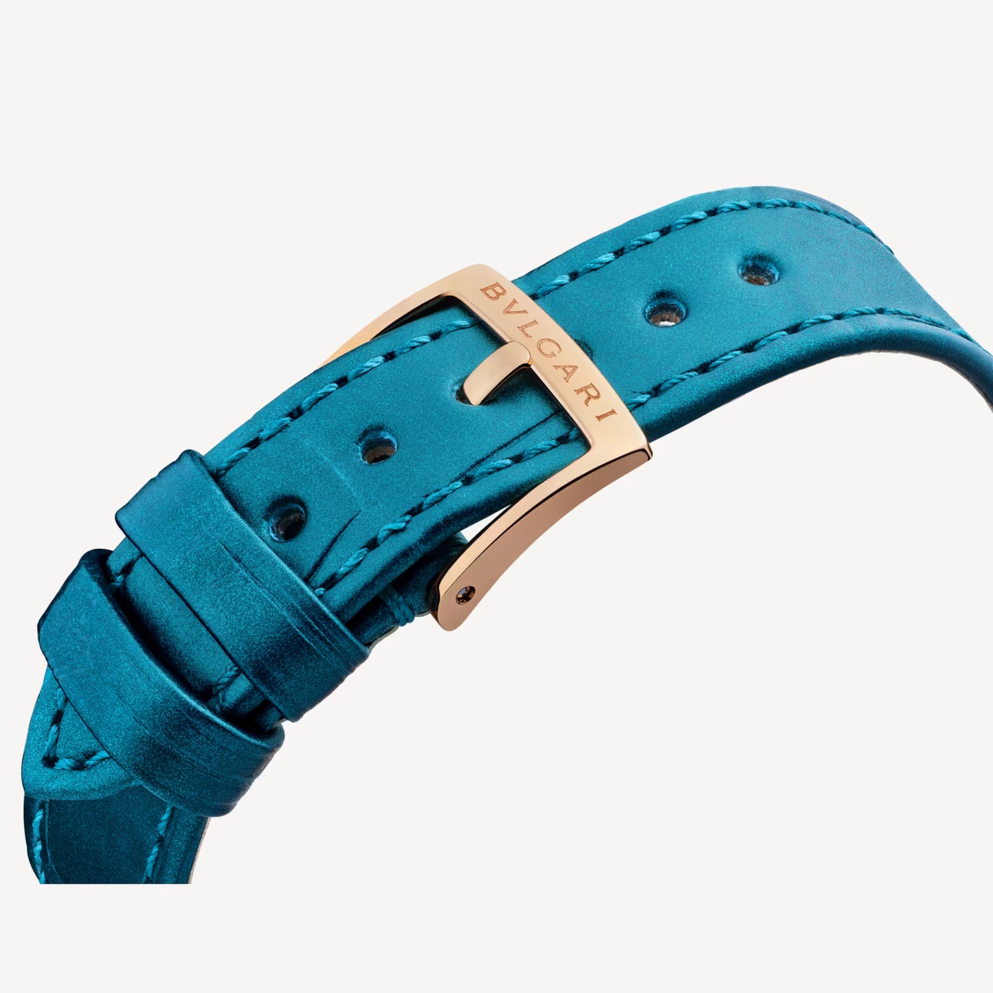 Divas’ Dream Rose Gold Diamond Peacock Feather Watch