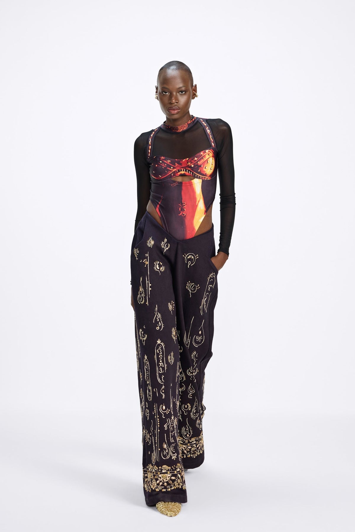 Choli Bodysuit by FARAK