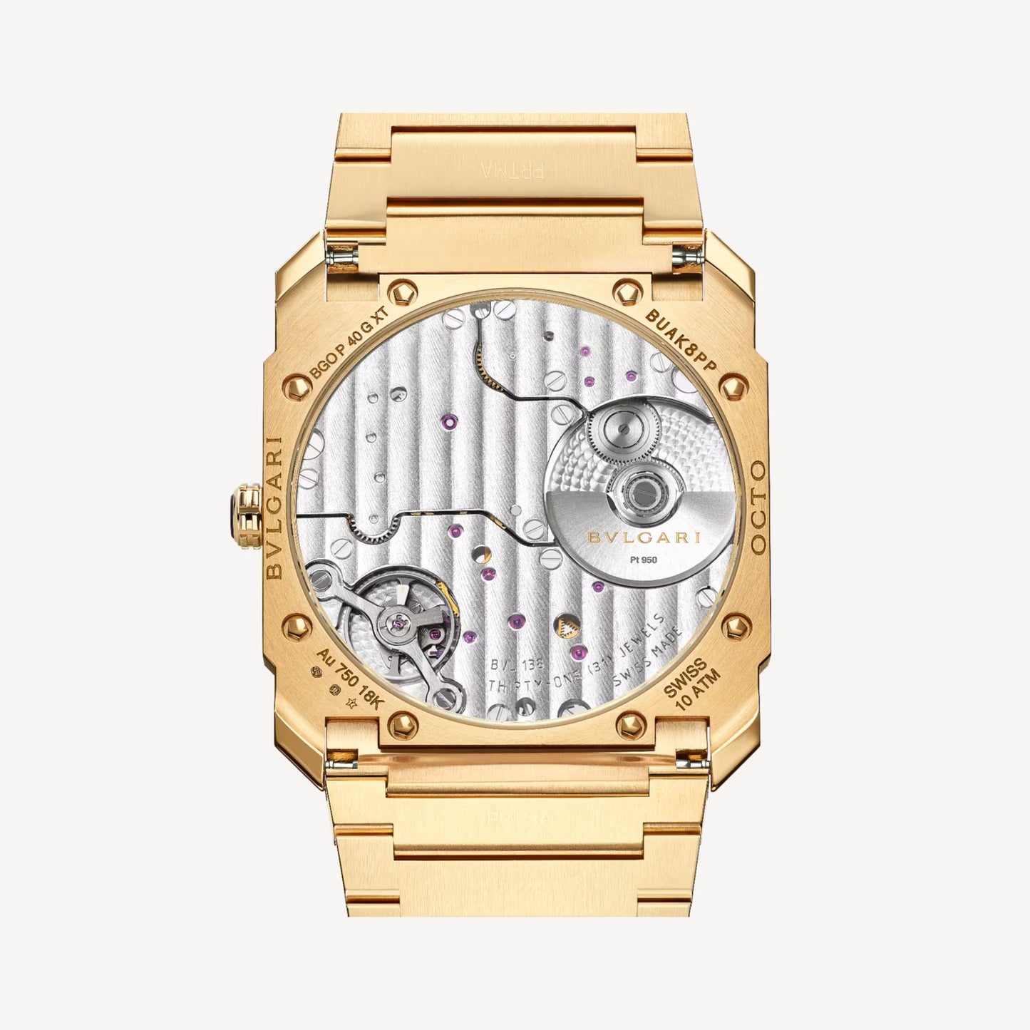 Octo Finissimo Yellow Gold Blue Automatic