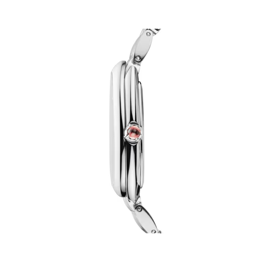 Serpenti Seduttori Steel & Diamond Opaline Watch