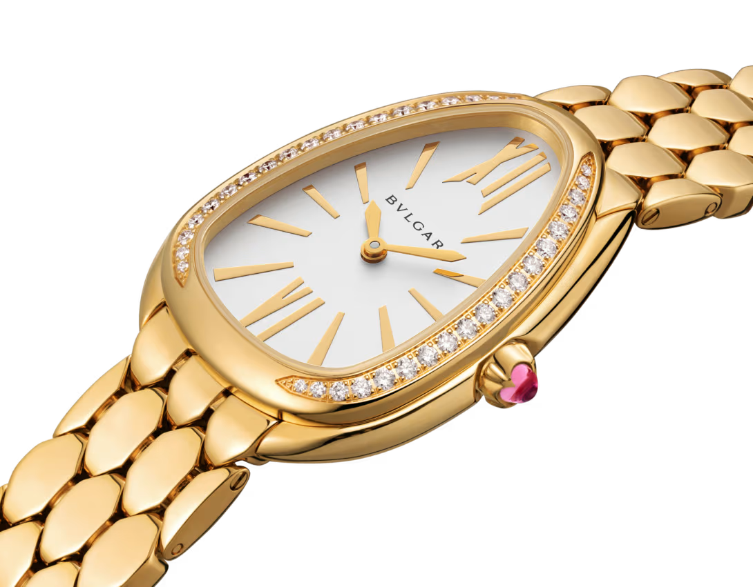 Serpenti Seduttori Yellow Gold Diamond Opaline Watch