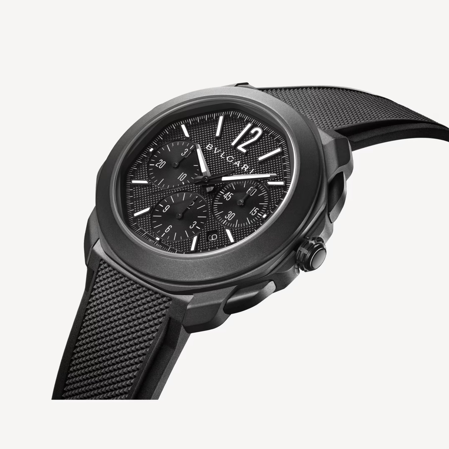 Octo Roma Black DLC Chronograph