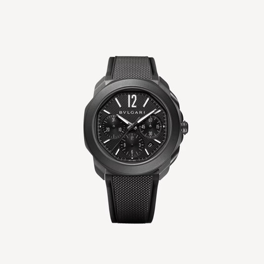 Octo Roma Black DLC Chronograph