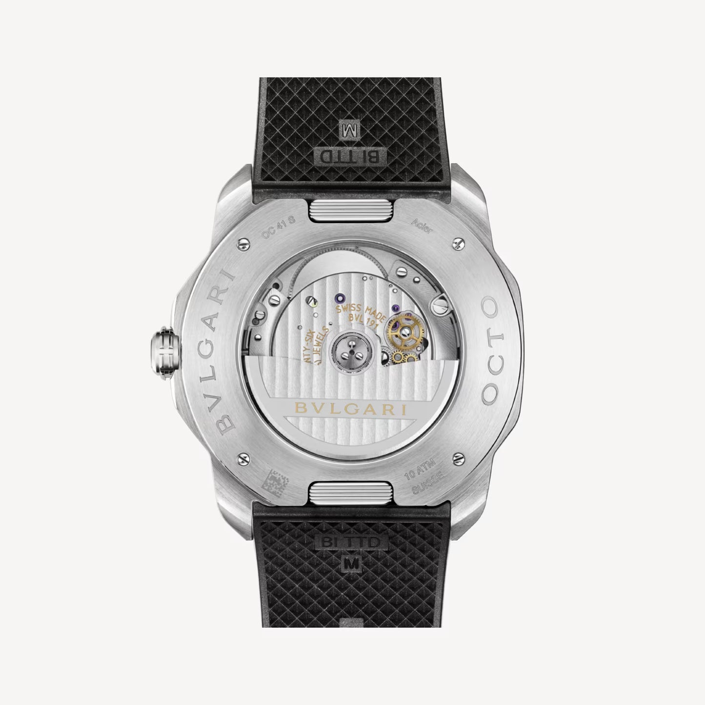 Octo Roma Steel Anthracite Watch