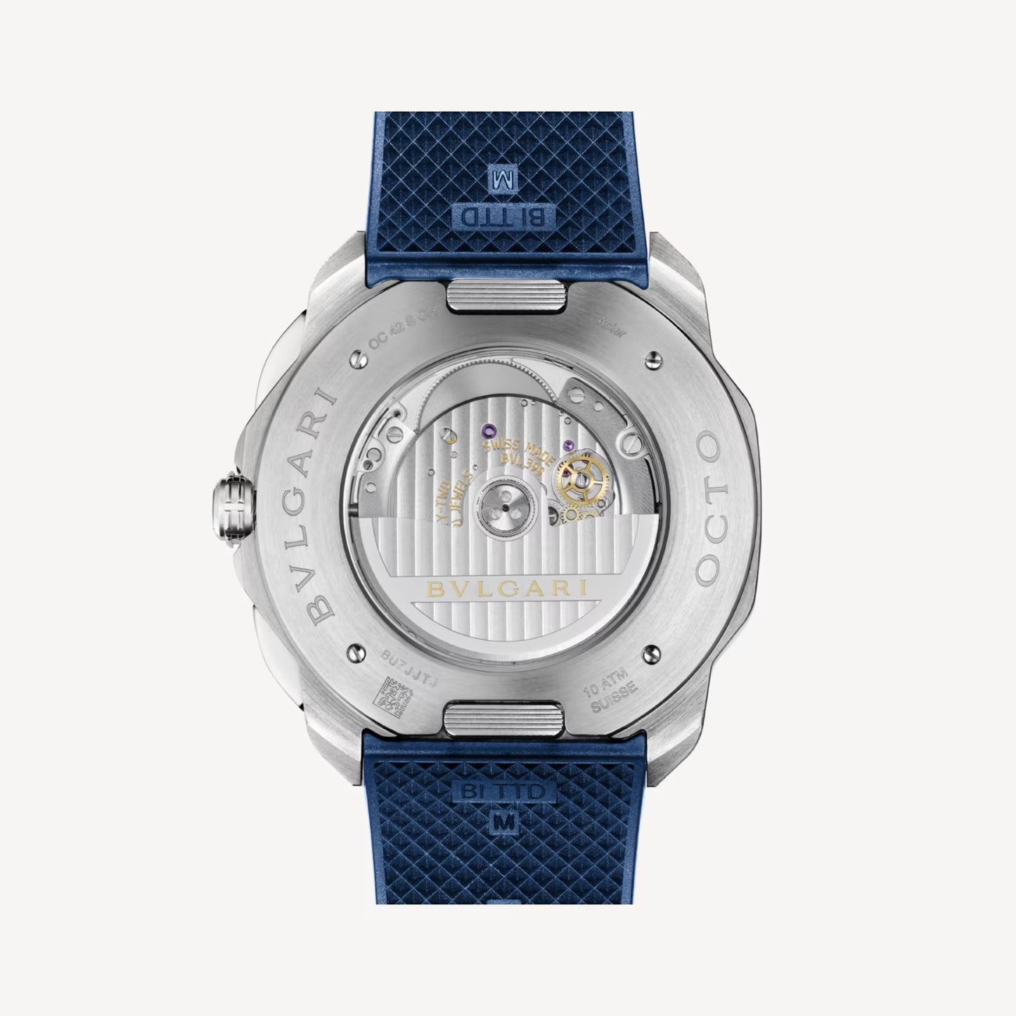 Octo Roma Steel Blue Chronograph