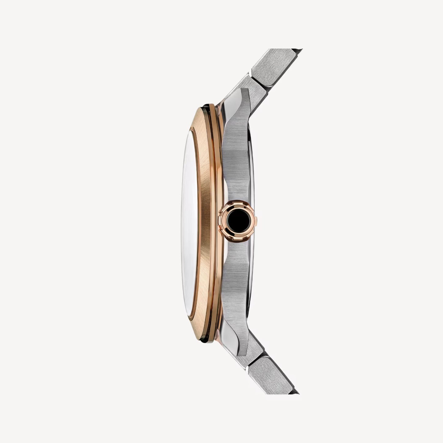 Octo Roma Steel Rose Gold Blue Watch