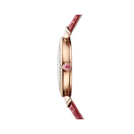 Divas’ Dream Rose Gold Diamond Gold Mosaic Watch