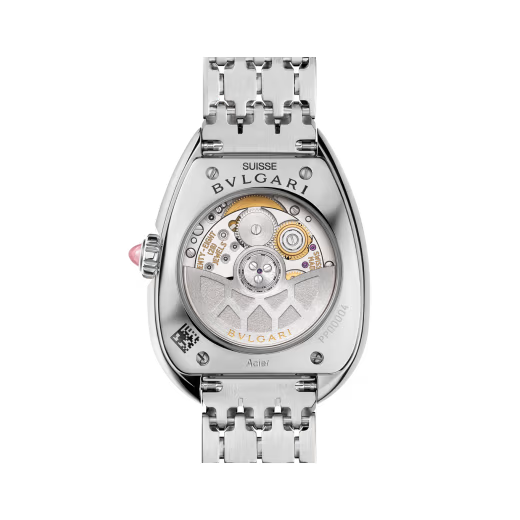 Serpenti Seduttori Automatic Diamond Bezel Black Dial Watch