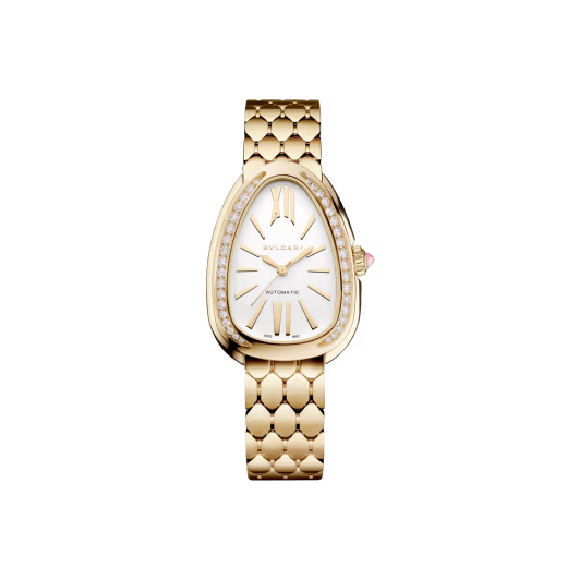 Serpenti Seduttori Automatic Yellow Gold Diamond Watch